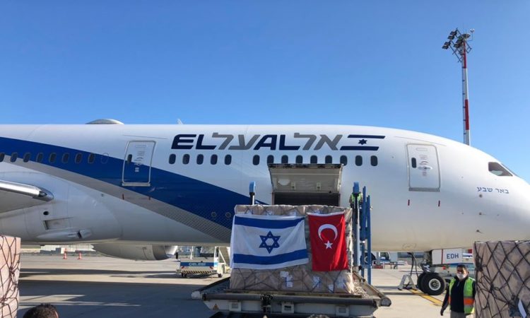 Pesawat Israel mendarat di Turki
