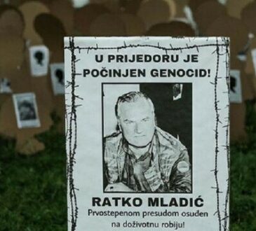 penjahat perang Bosnia Ratko Mladic