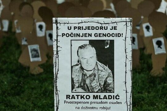 penjahat perang Bosnia Ratko Mladic