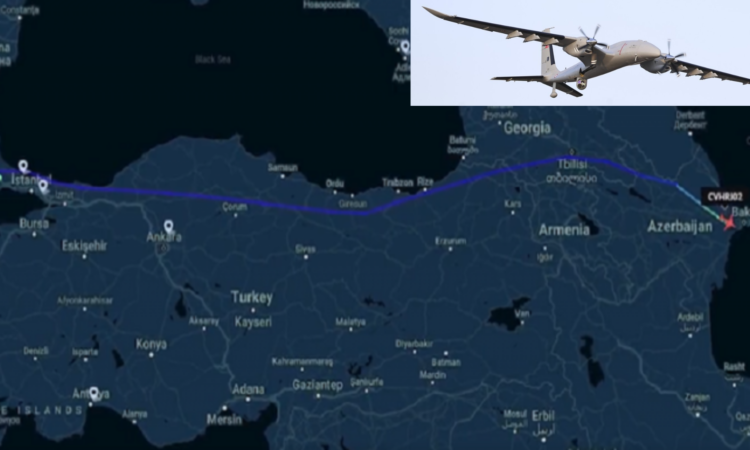 Drone Bayraktar Akinci Turki