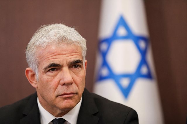 Menteri Luar Negeri Israel Yair Lapid