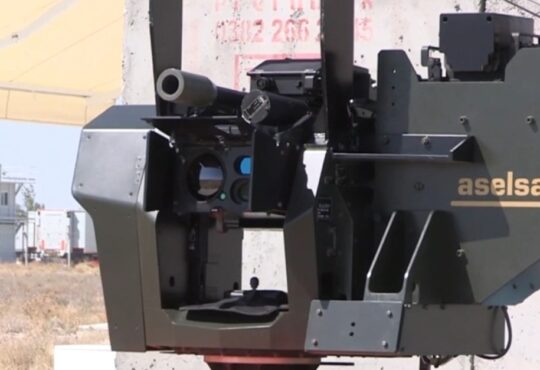 Sahin senjata anti drone Turki