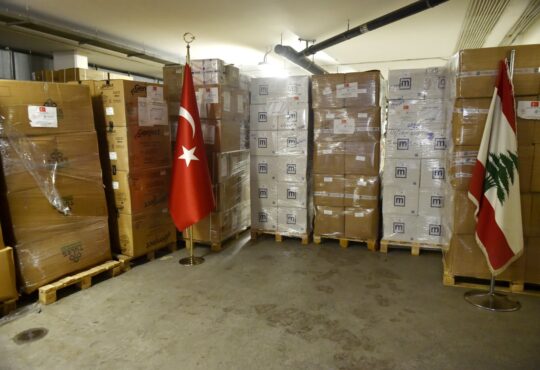 Bantuan kemanusiaan Turki untuk Lebanon