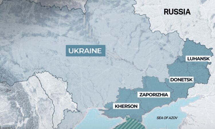 Rusia aneksasi wilayah Ukraina