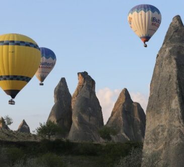 Kunjungan wisatwan ke Cappadocia